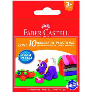 Plastilină 10 Culori 90G Faber-Castell