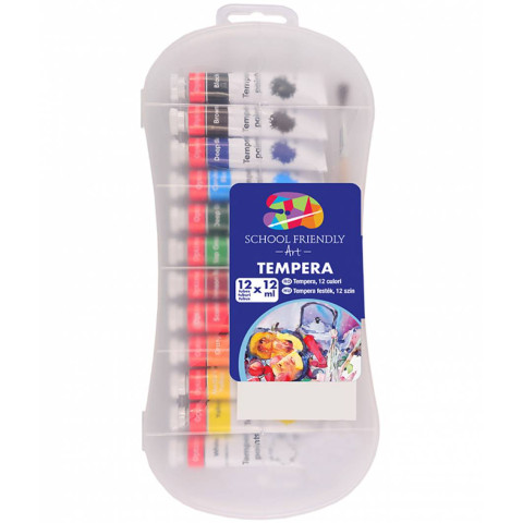 Tempera 12 culori 12ml SFART