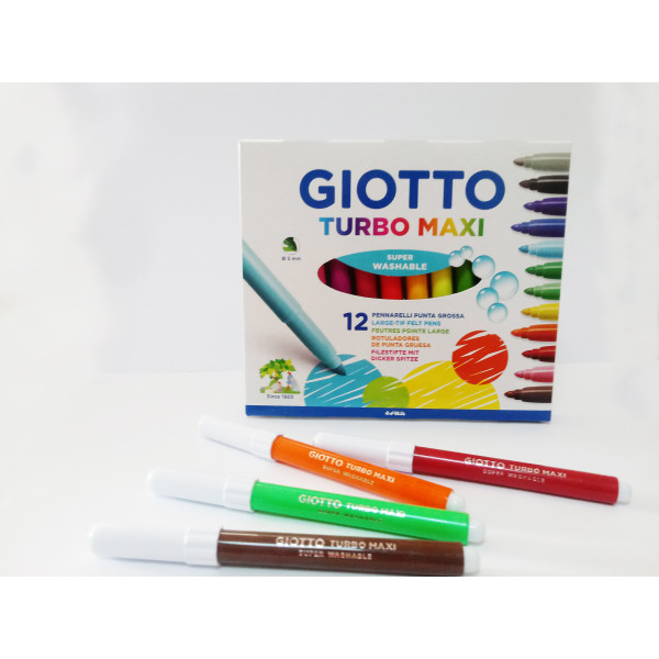 Set 24 carioci Giotto Turbo Maxi