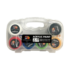 Acrilic SF ART 06culori 20ml container plastic