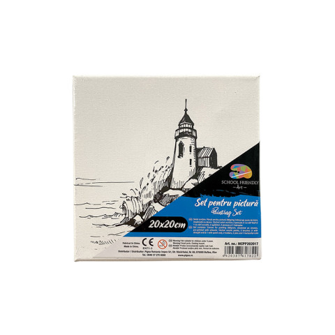 Panza SF ART pre printata sasiu lemn 1.6x2.5cm 20x20cm Far 1