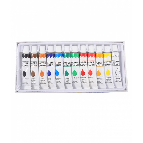 Set Tempera 12/set 12ml.