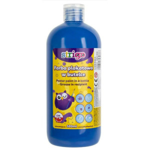 Guașe Strigo în recipient 500 ml, albastru 