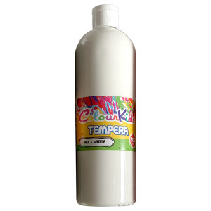 Tempera Colour KIDS sticla 500ml alb