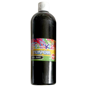 Tempera Colour KIDS sticla 500ml negru