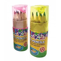 Creioane Color CK PREȘCOLARI 12 buc. corp natur cu ascuțitoare Colour KIDS