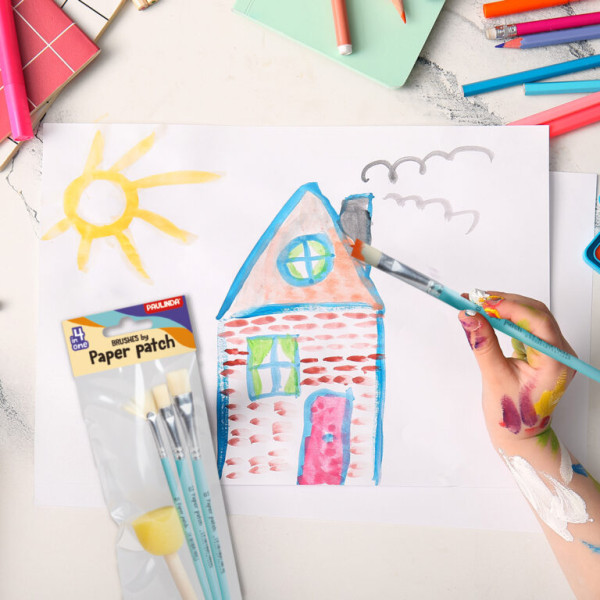 Set creativ Strigo „PAPER PATCH” – PENSULE ȘI BURETE