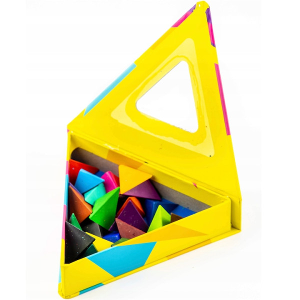 Creioane cerate, Piramidă, 24 culori