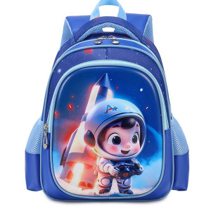 Ghiozdan clasa pregatitoare, 3 fermoare, Baby Astronaut