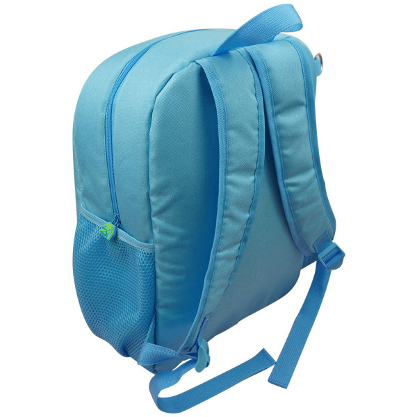 Ghiozdan cu insertie silicon Pop-it blue, 1 fermoar