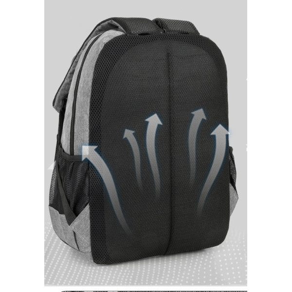Rucsac adolescenti Sport albastru, 3 fermoare
