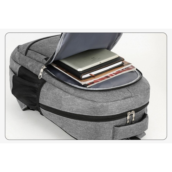 Rucsac adolescenti Sport gri, 3 fermoare