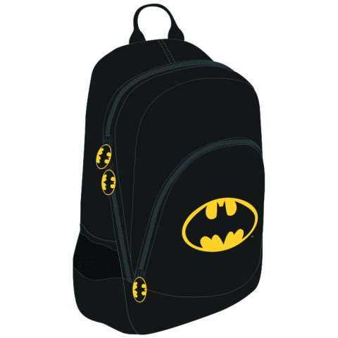 Ghiozdan BATMAN școlar 45Hx32x 14cm Căptușeală 3Ferm