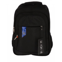 Ghiozdan BLACK IT LAPTOP 4fermoare 40HX30X19cm AL