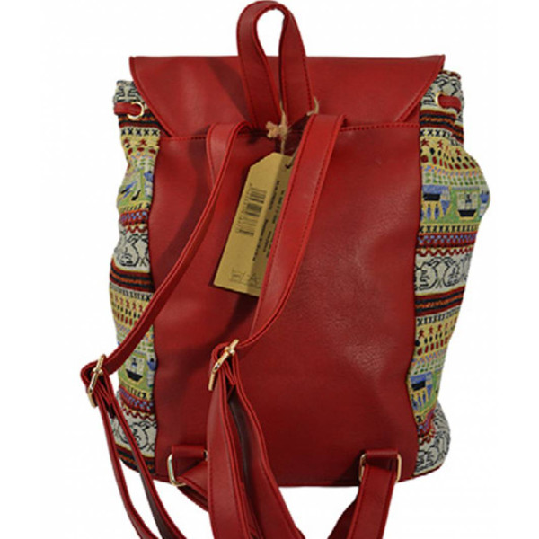 Rucsac Oxigen Vintage Tribal Bordeaux