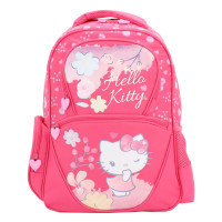 Ghiozdan HELLO KITTY școlar roz