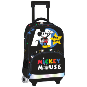 Ghiozdan MICKEY MOUSE troller negru