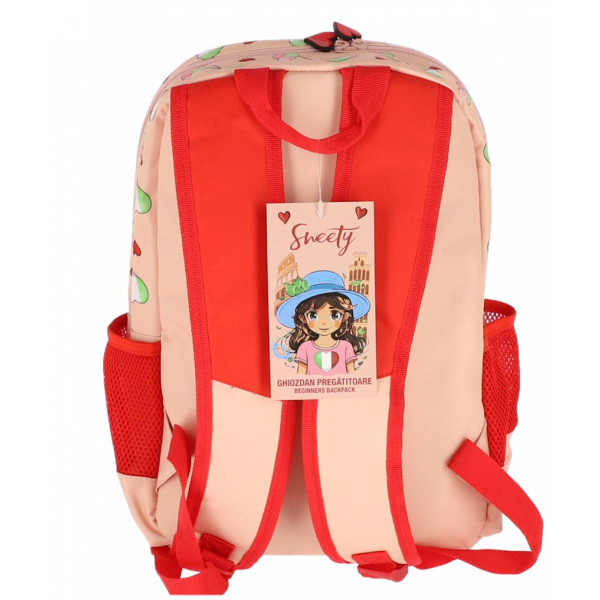 Ghiozdan Pregatitoare Sweety 2fermoare 38HX27X12cm ITALY