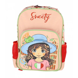 Ghiozdan Pregatitoare Sweety 2fermoare 38HX27X12cm ITALY