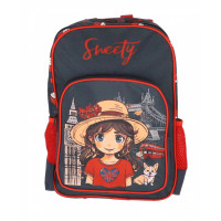 Ghiozdan Pregatitoare Sweety 2fermoare 38HX27X12cm LONDON