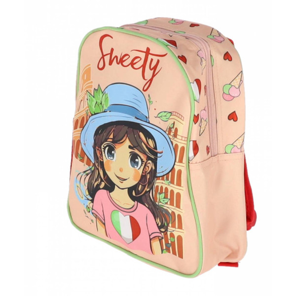 Ghiozdan Prescolari Sweety 1fermoar 28HX24X9cm ITALY
