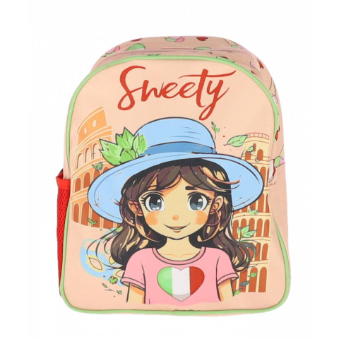 Ghiozdan Prescolari Sweety 1fermoar 28HX24X9cm ITALY