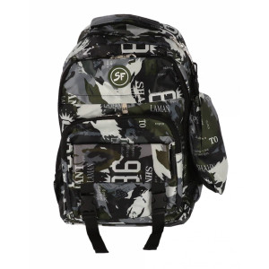 Ghiozdan SF, 4Fermoare 42cm  CAMUFLAJ , diverse culori