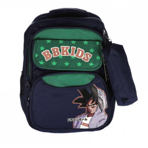Ghiozdan Scolar, Schoolfriendly, 3 Fermoare, Verde