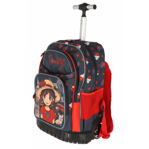 Ghiozdan Troller Sweety 3fermoare 42HX30X20cm EN