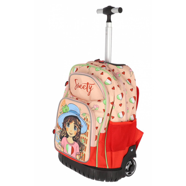 Ghiozdan Troller Sweety 3fermoare 42HX30X20cm ITALY