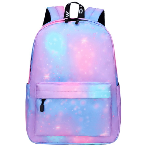 Ghiozdan Teens FUNTASY Multicolor 2fermoare 40HX32X14cm