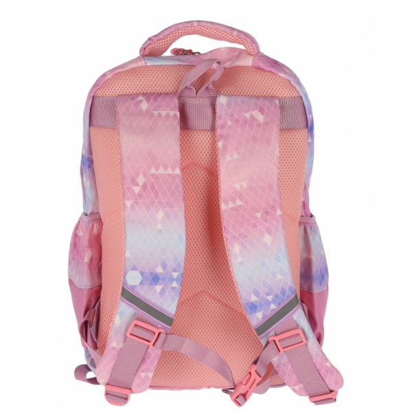 Ghiozdan UNICORN SF 4F 39Hx29x13cm 0.8Kg Bleu/ Mov