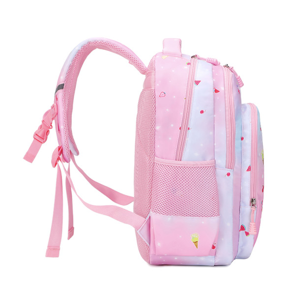 Ghiozdan Pregătitoare UNICORN Roz 3fermoare 38HX29X13cm