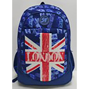 Ghiozdan SF 4F 45cm ALBASTRU London
