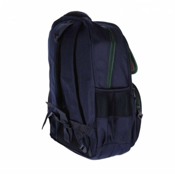 Ghiozdan Scolar FUNTASY Bleumarin Verde 3fermoare 41HX28X14cm