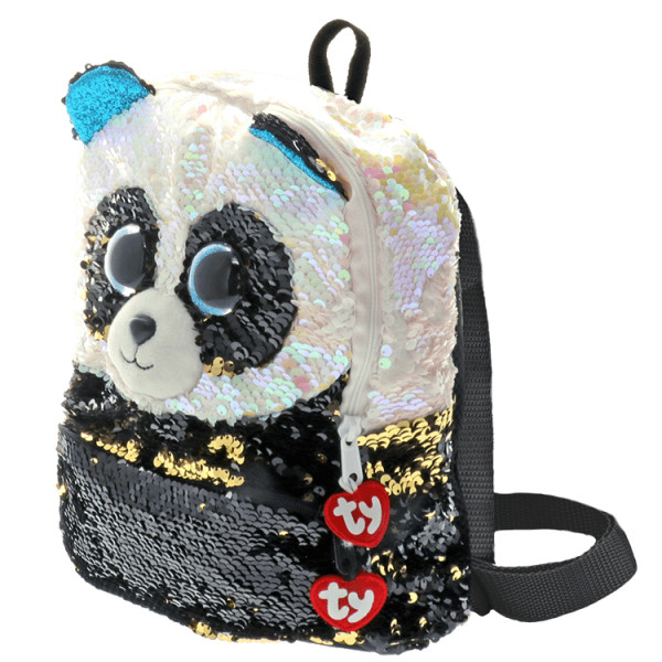 Rucsac Cu Paiete Bamboo Panda 2 compartimente Ty