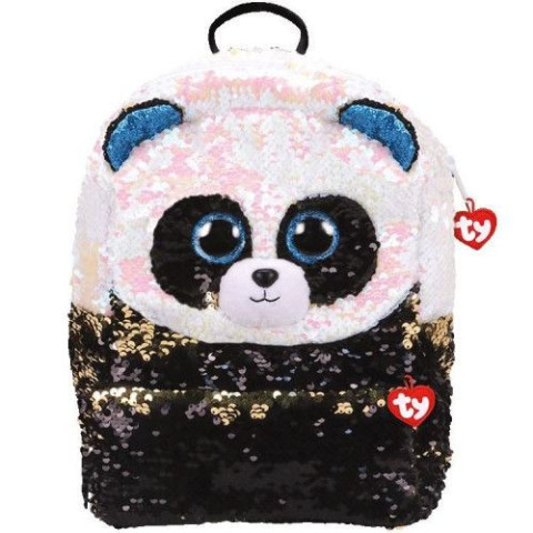 Rucsac Cu Paiete Bamboo Panda 2 compartimente Ty