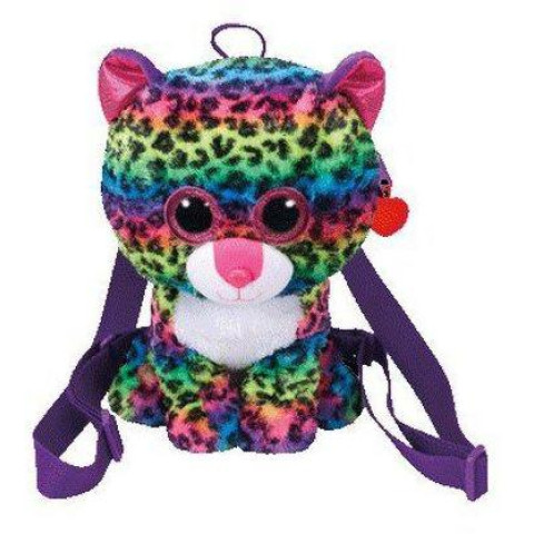 Mini Rucsac Din Pluș Leopardul Dotty Ty