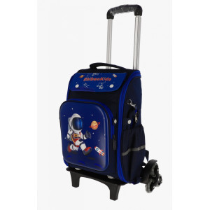 Troller SF Pregatitoare ASTRONAUT 2fermoare 39Hx31x15cm 6 roti