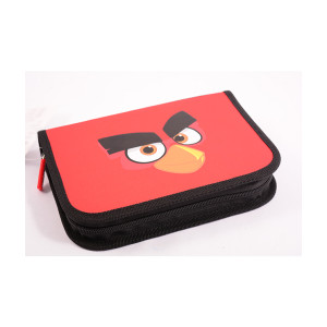 Penar Neechipat, 1 fermoar, 2 extensii, roșu-negru Angry Birds