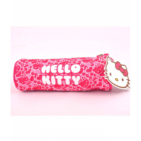 Penar Etui Tubular Hello Kitty Roz Dungi Hello Kitty