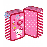 Penar 3 fermoare roz Hello Kitty