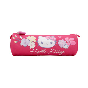 Penar HELLO KITTY Etui tubular roz