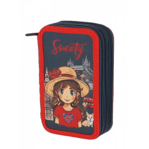 Penar, 3 fermoare ,SWEETY Echipat 24 piese ,STILOU ENGLAND