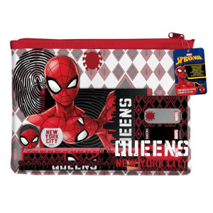 Penar PVC Spiderman echipat, 1 fermoar, 10 piese