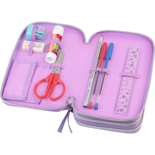 Penar echipat 44 piese 3 fermoare unicorn FABER-CASTELL FC573040