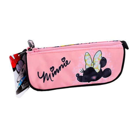 Penar Etui Triunghiular, roz-negru Minnie