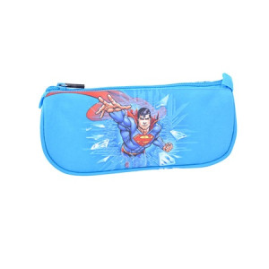 Penar Etui Triunghiular Superman Albastru