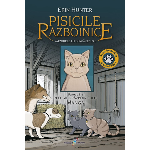 Pisicile Războinice. Manga. Aventurile lui Dungă Cenușie: Refugiul Războinicului 2