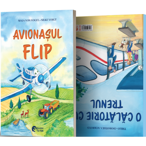 Avionașul Flip. O călătorie cu trenul